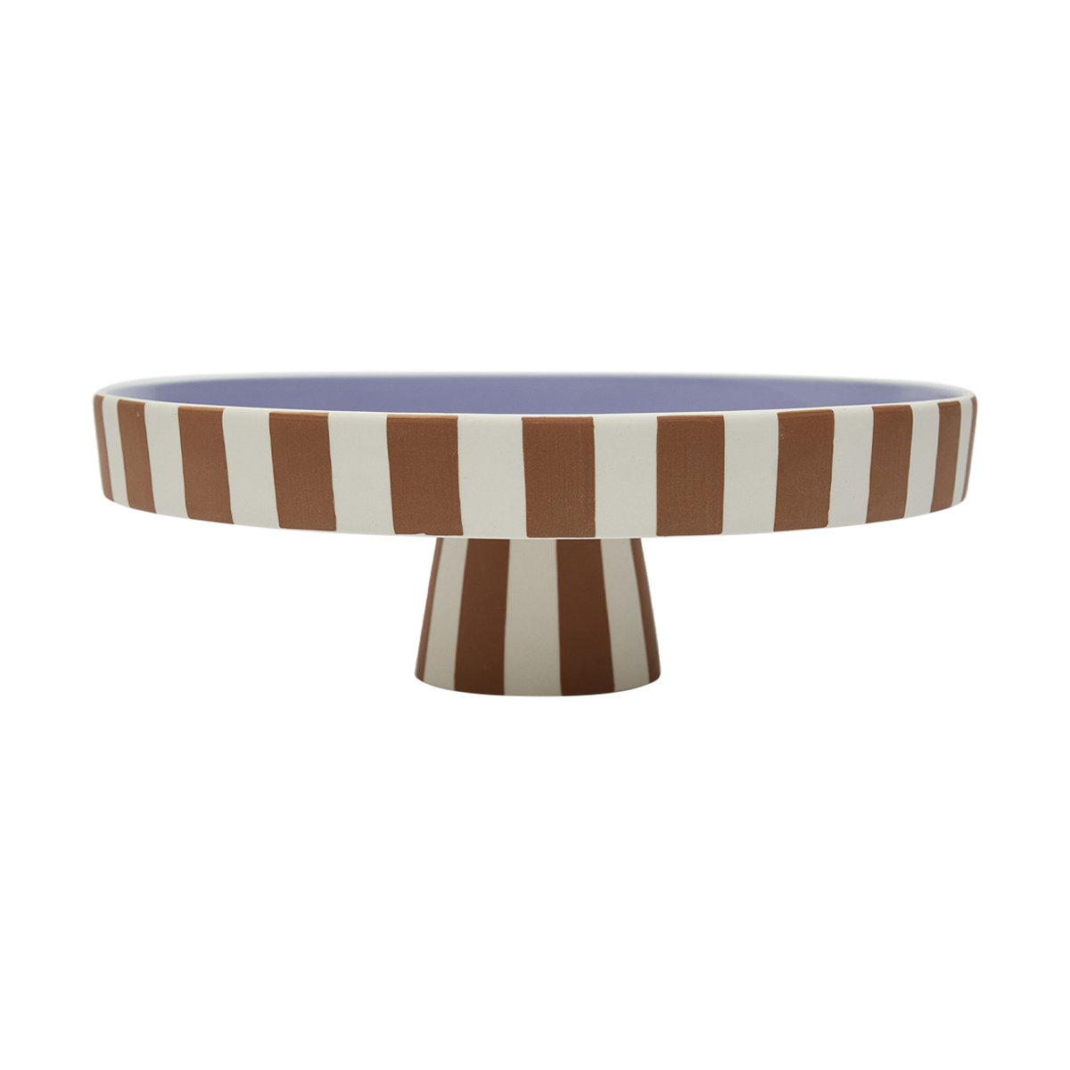 OYOY Toppu serveringsfat stort Ø 27 cm Caramel-lavendel