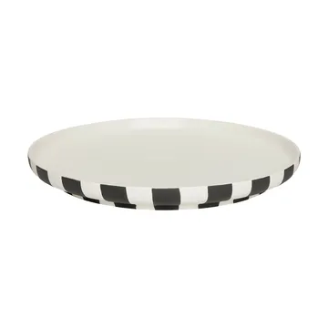 Toppu tallerken Ø26,5 cm - Black-white - OYOY