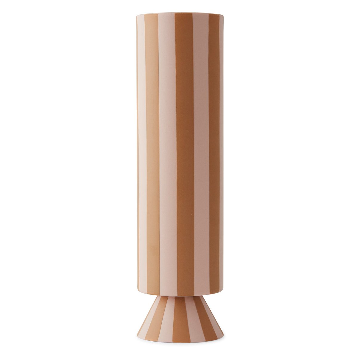 Bilde av OYOY Toppu vase 31 cm Caramel