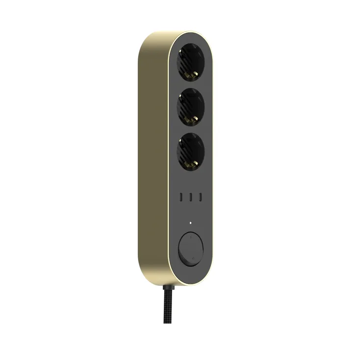 Edgar Power Bar grenuttak - Satin brass - Palett3