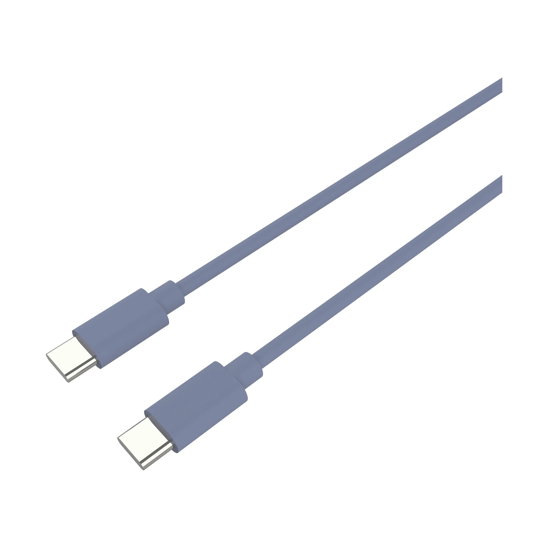 USB-C til USB-C-kabel 240 W, Kattegatt blue, 2 m palett3