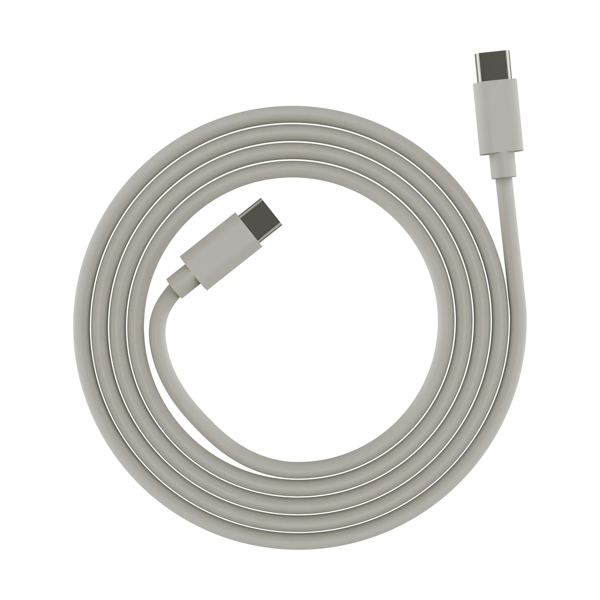 USB-C til USB-C-kabel 240 W, Sandhamn beige, 2 m palett3