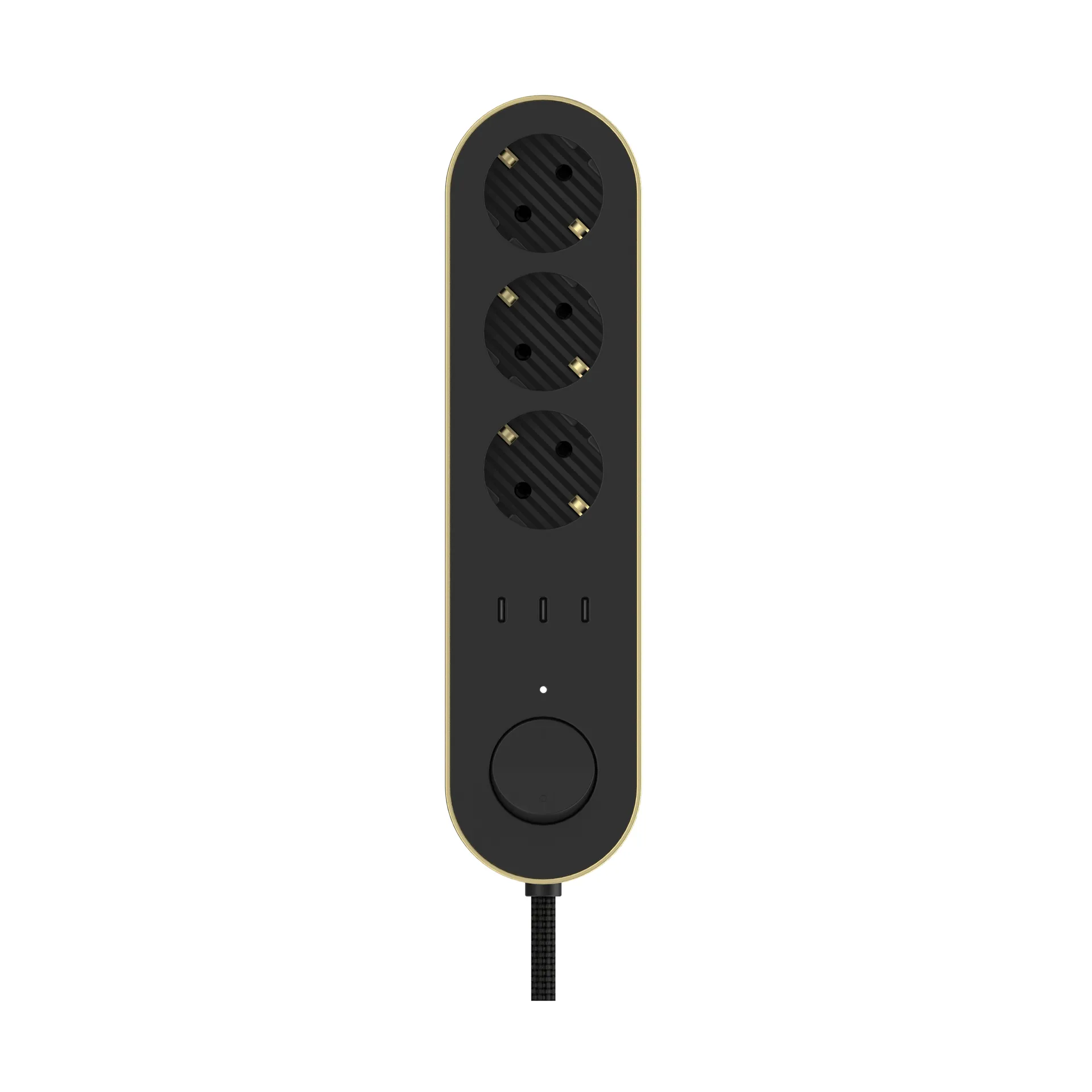 Edgar Power Bar grenuttak, Satin brass Palette