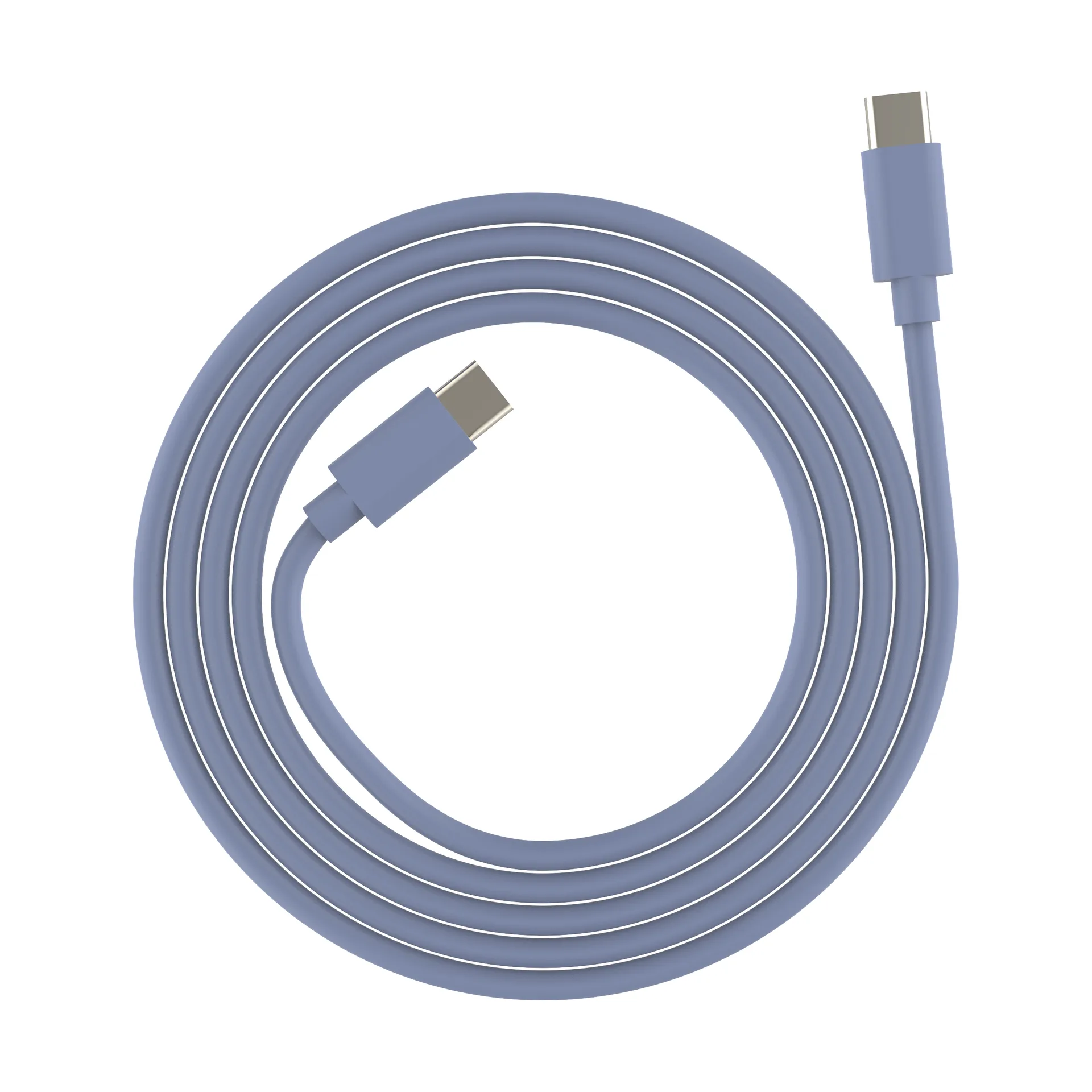 USB-C til USB-C-kabel 240 W, Kattegatt blue, 2 m Palette