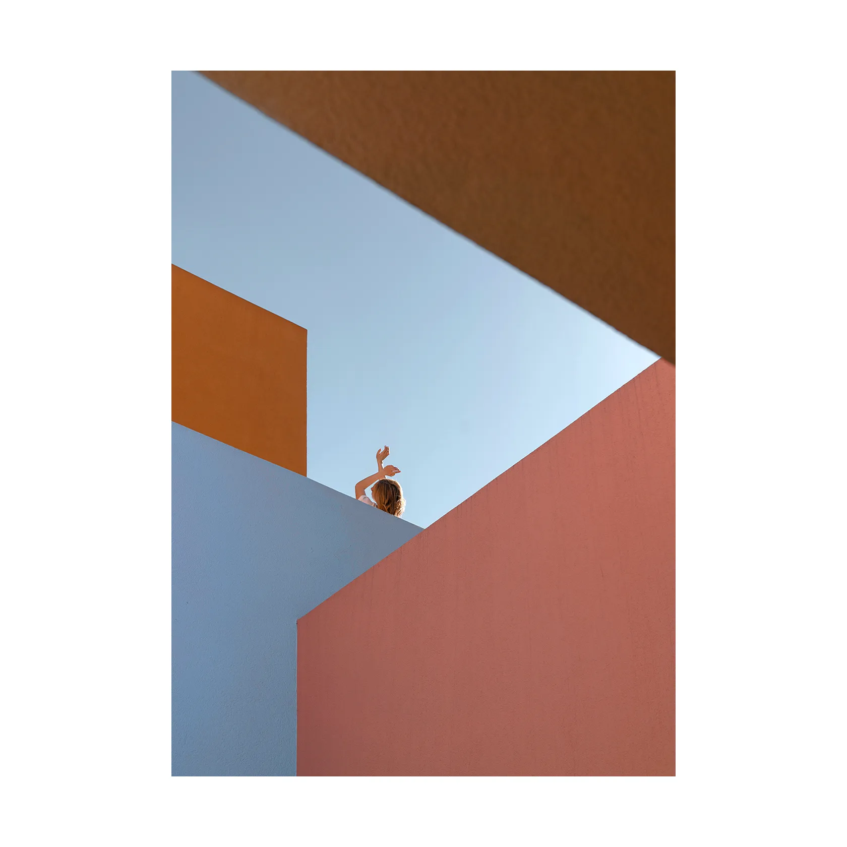 Angular Afternoon plakat, 50x70 cm Paper Collective