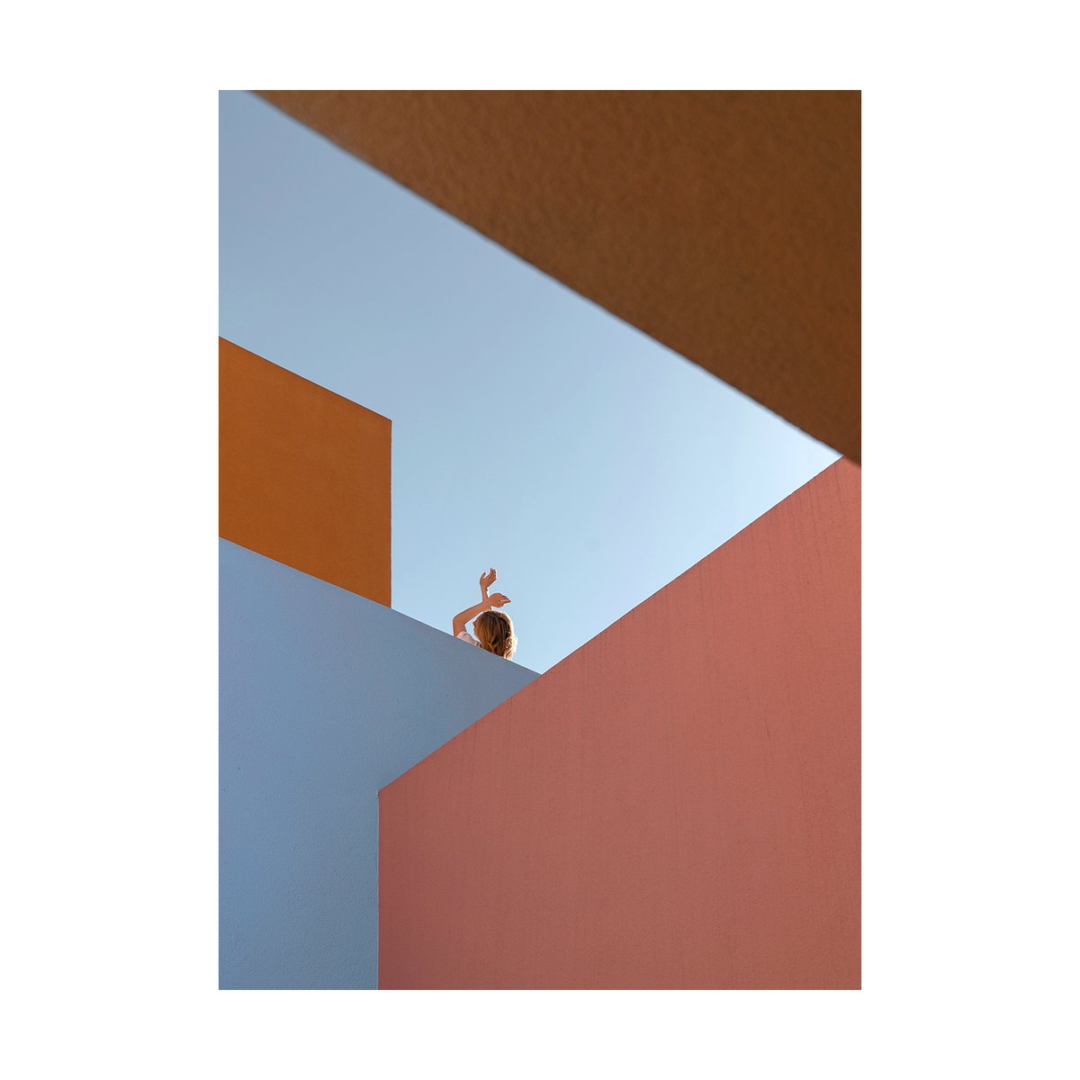Paper Collective Angular Afternoon plakat 50x70 cm