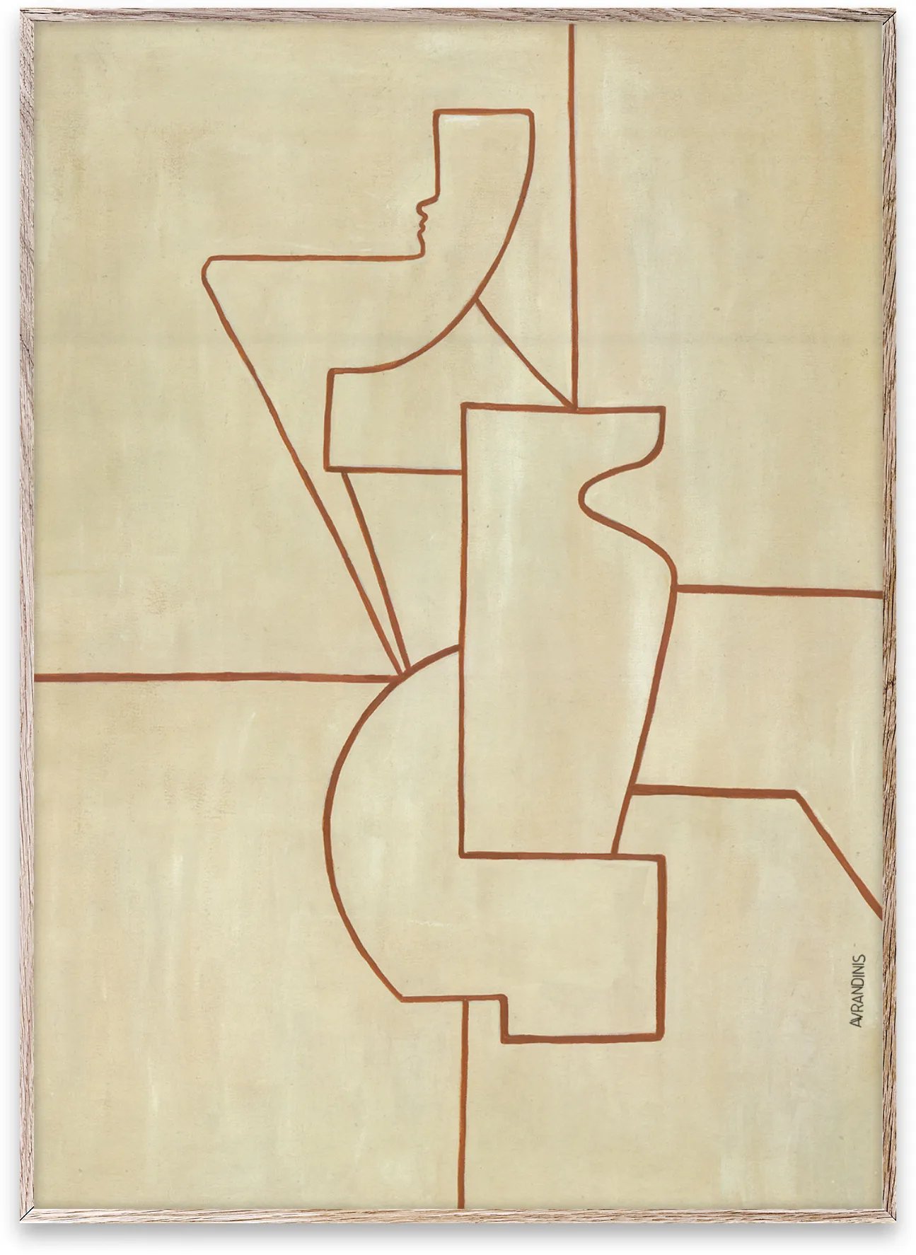 Antic Ideal 01 plakat, 50x70 cm Paper Collective