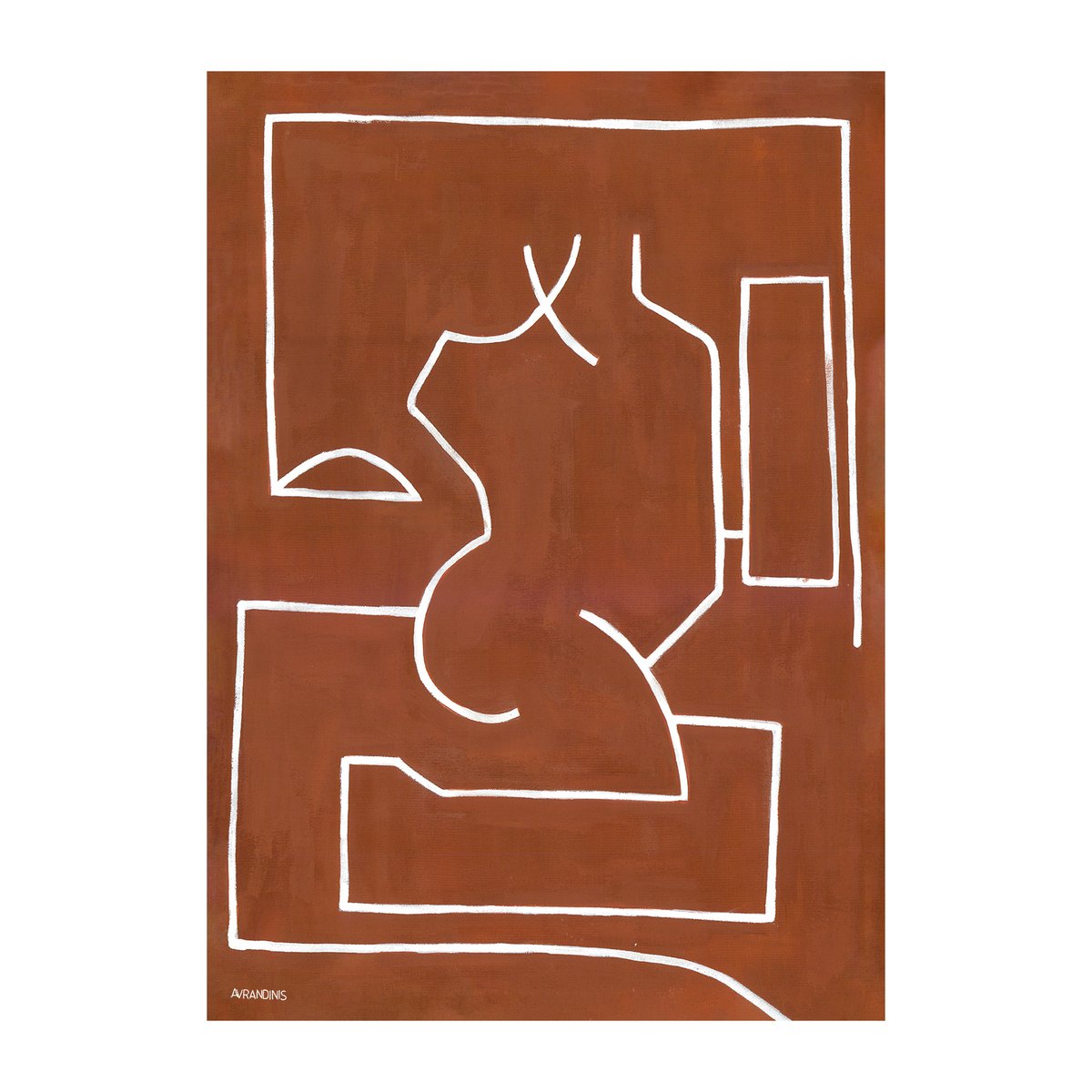 Bilde av Antic Ideal 02 plakat 70x100 cm