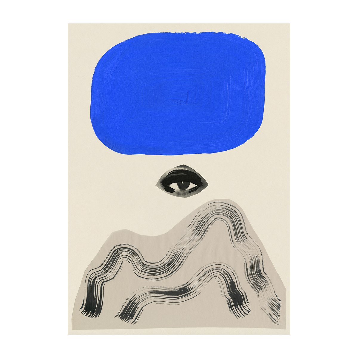 Paper Collective Between Mountain & Sky plakat 30 x 40 cm
