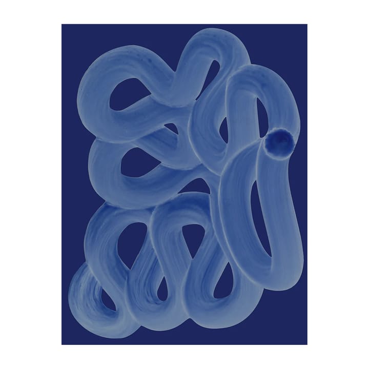 Blue Brush, 50 x 70 cm Paper Collective