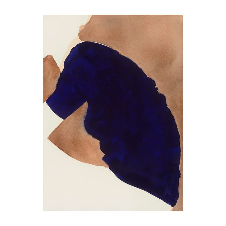 Blue Knit plakat - 30 x 40 cm - Paper Collective