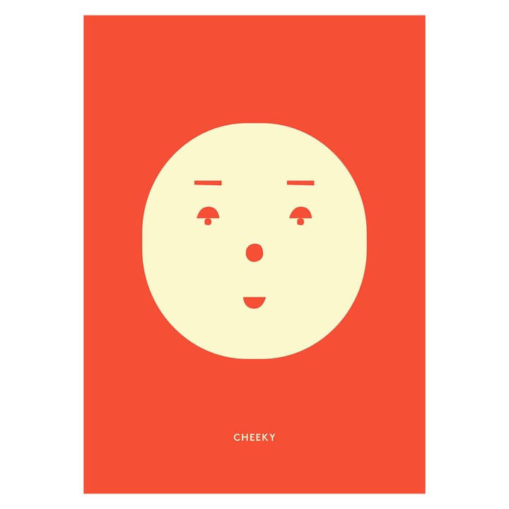 Cheeky Feeling plakat - 30 x 40 cm - Paper Collective