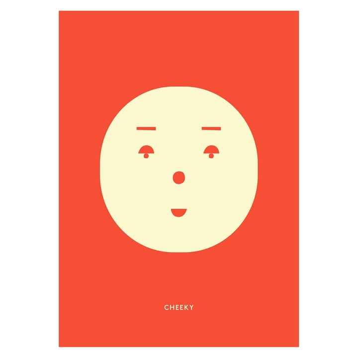 Cheeky Feeling plakat - 50 x 70 cm - Paper Collective