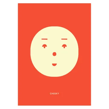 Cheeky Feeling plakat - 50 x 70 cm - Paper Collective