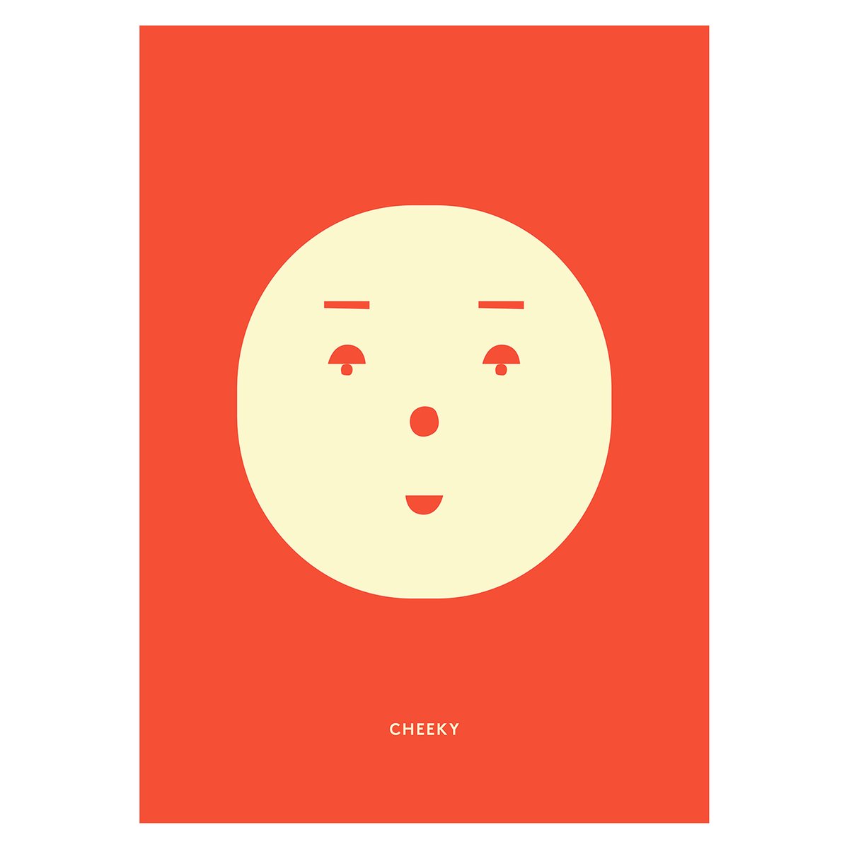 Paper Collective Cheeky Feeling plakat 50 x 70 cm