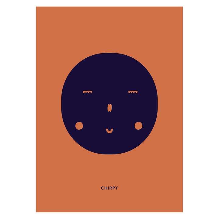 Chirpy Feeling plakat - 30 x 40 cm - Paper Collective