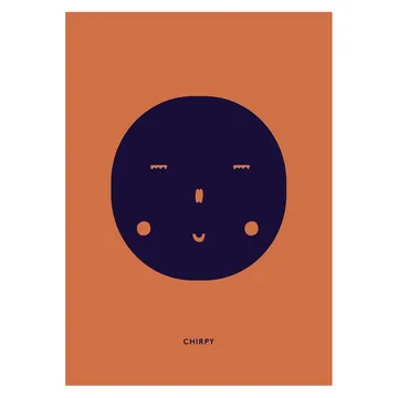 Chirpy Feeling plakat - 50 x 70 cm - Paper Collective