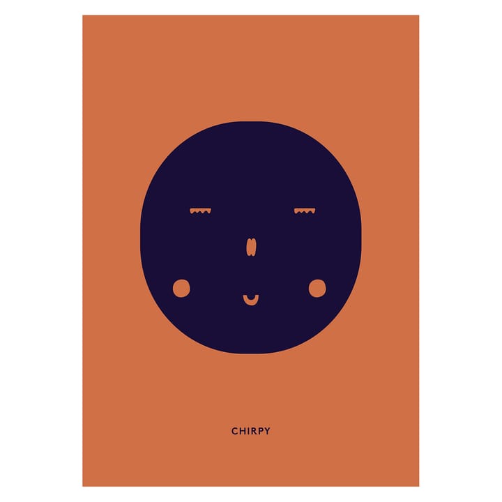 Chirpy Feeling plakat - 50 x 70 cm - Paper Collective