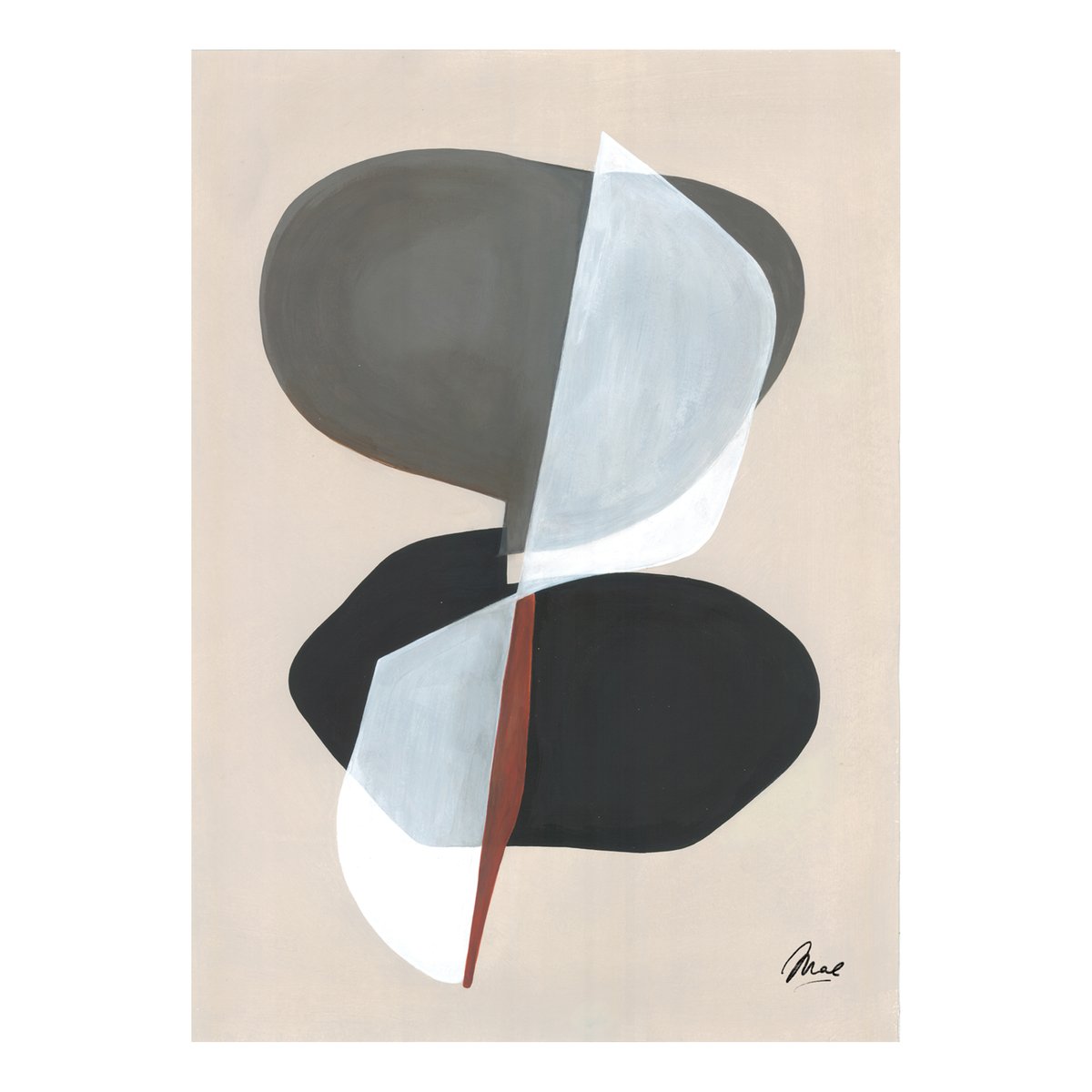 Composition 01 poster 50x70 cm