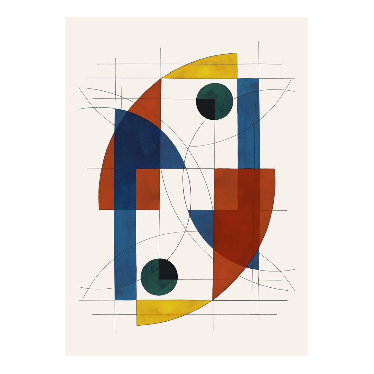 Constructions 02 poster 50x70 cm