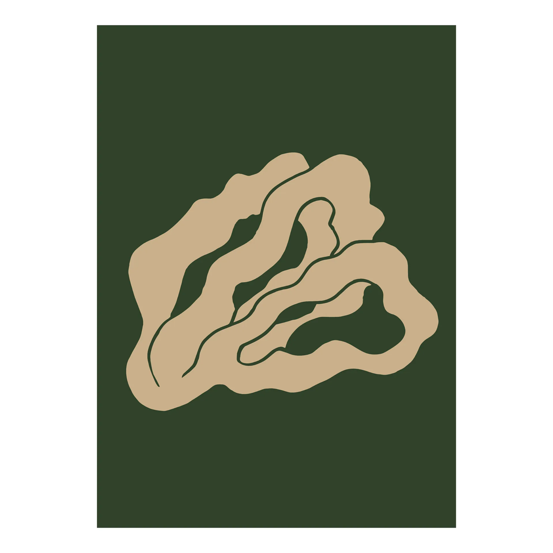 Coral 02 poster, 50x70 cm Paper Collective