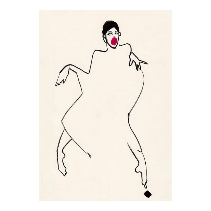 Dancer poster - modell 02, 50x70 cm - Paper Collective