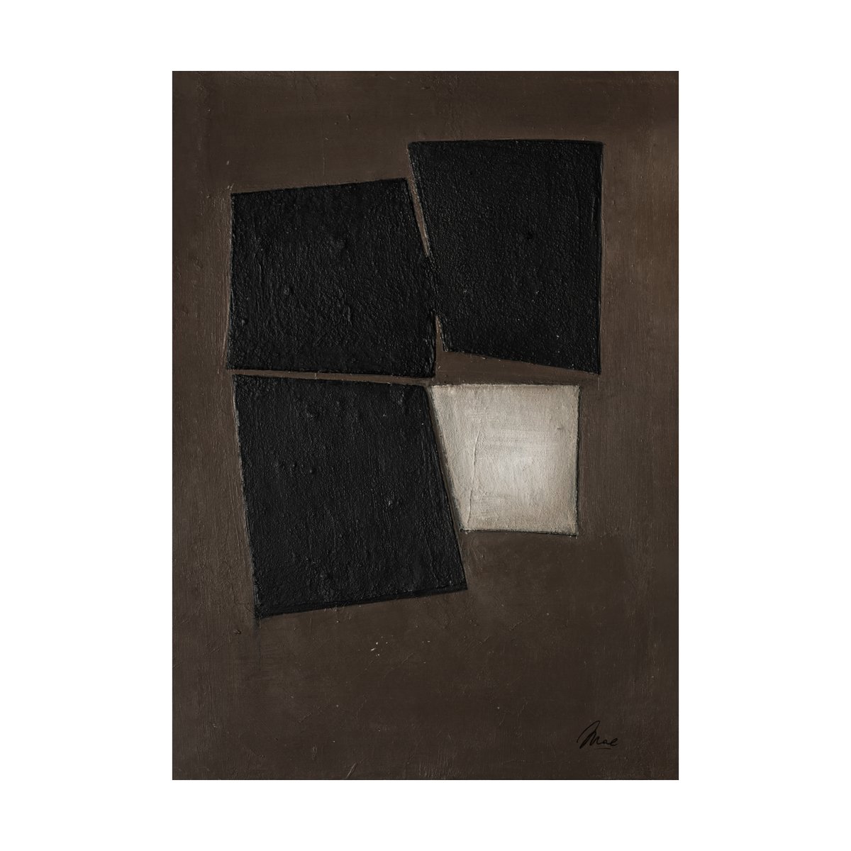 Paper Collective Distinct plakat 30x40 cm | Skandinavisk Design | Poster | Svart