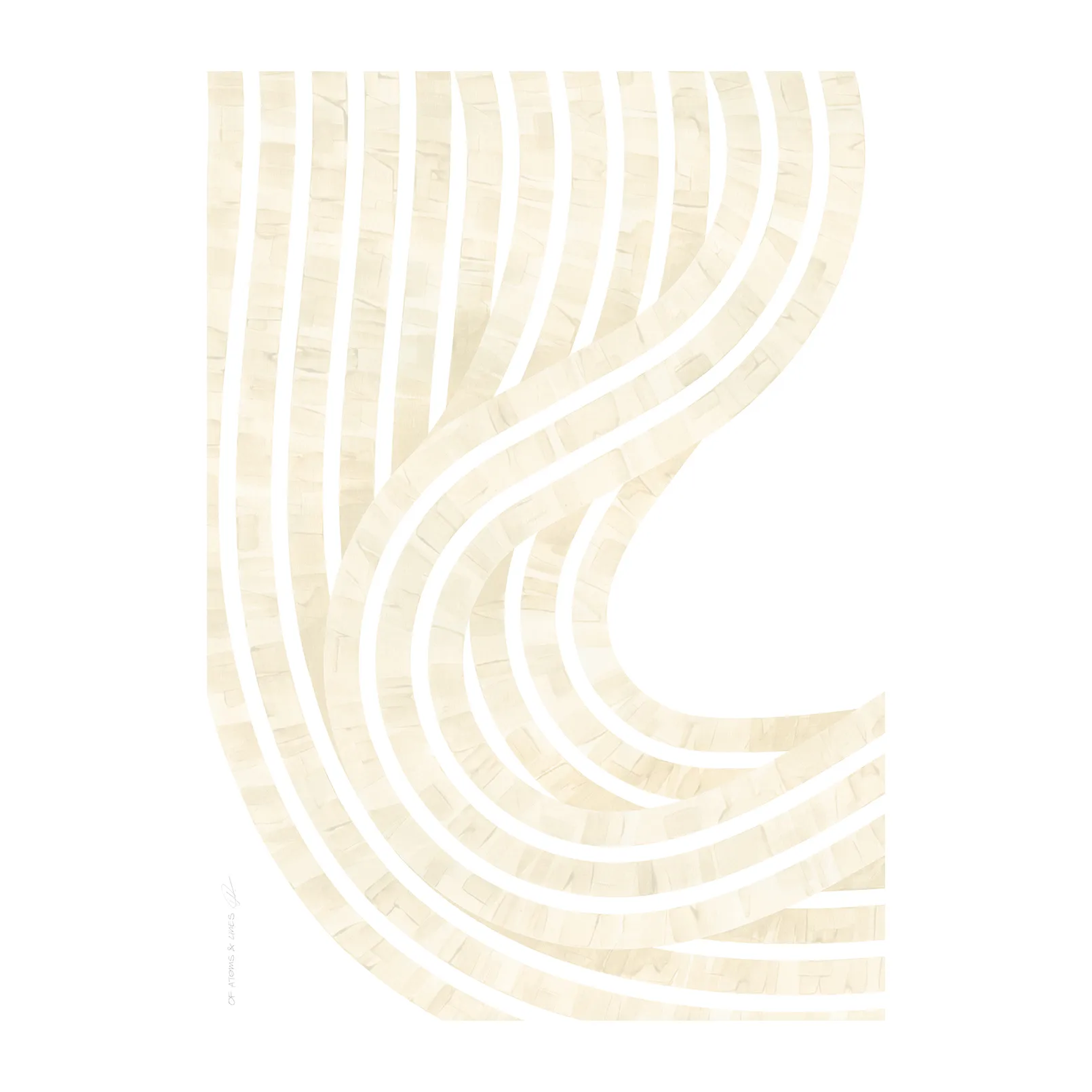 Entropy Sand 01 plakat, 30 x 40 cm Paper Collective