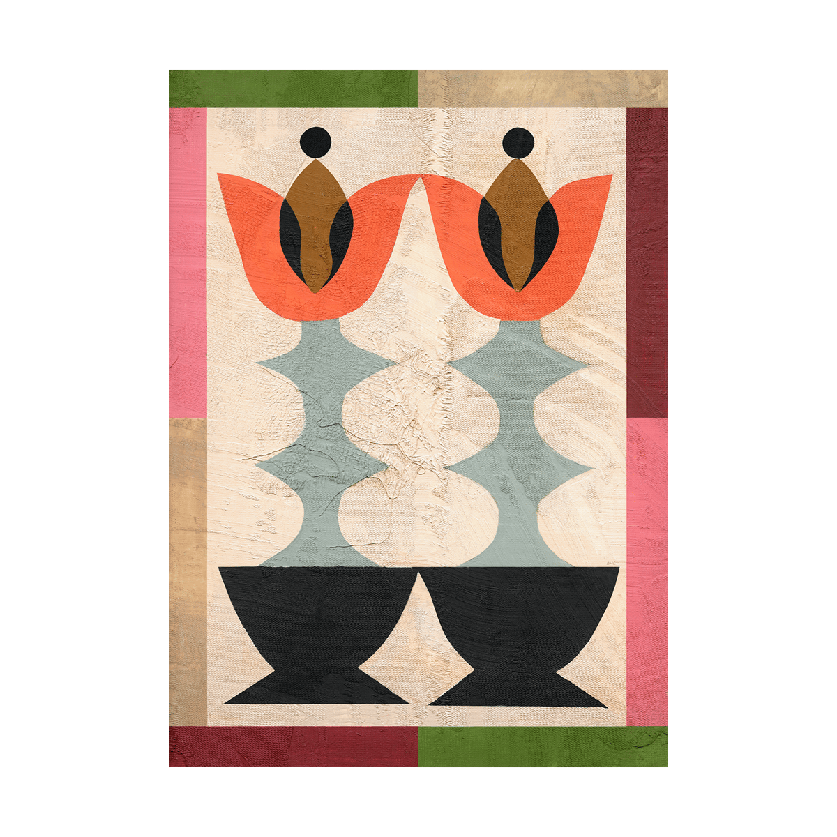 Paper Collective Flor De Luz poster 30x40 cm | Skandinavisk Design | Poster | Multi
