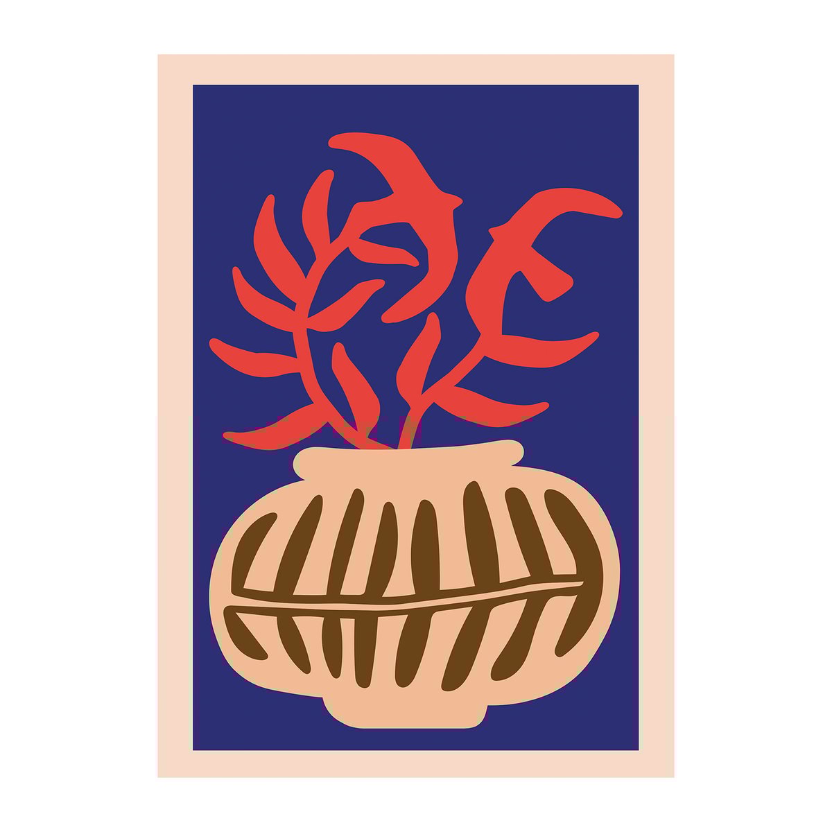 Floral Wings plakat 30x40 cm