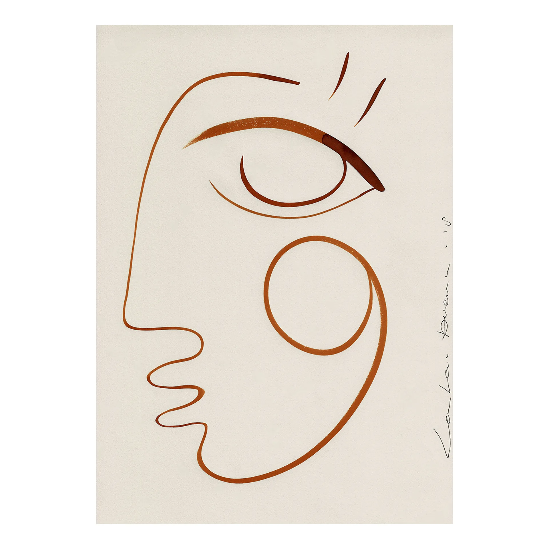 Full of Love poster, 50x70 cm Paper Collective