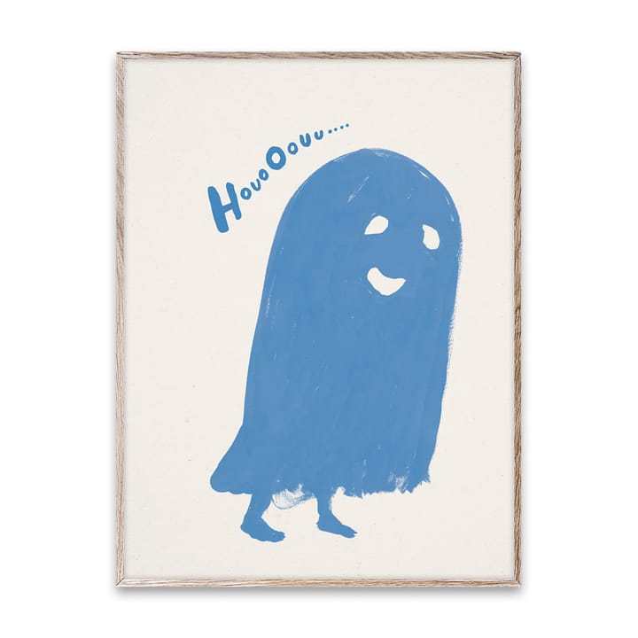 HouoOouu blue plakat - 30 x 40 cm - Paper Collective