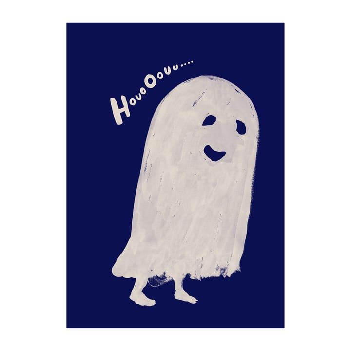 HouoOouu white plakat - 30 x 40 cm - Paper Collective