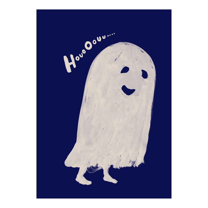HouoOouu white plakat - 50 x 70 cm - Paper Collective