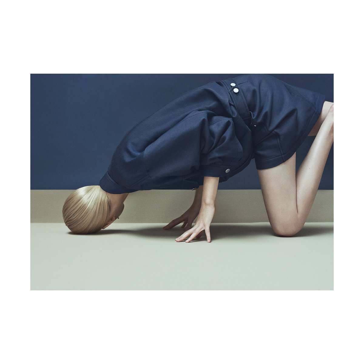 Paper Collective In Deep Blue poster 50x70 cm
