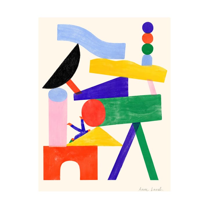 Jouer  plakat - 30x40 cm - Paper Collective