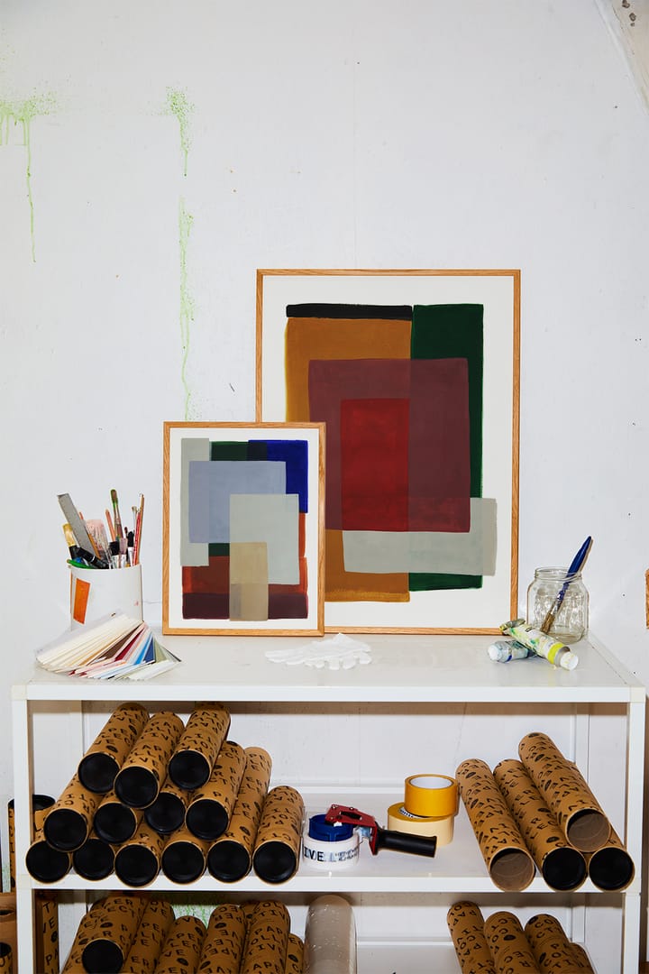 Layers 01 poster, 50 x 70 cm Paper Collective
