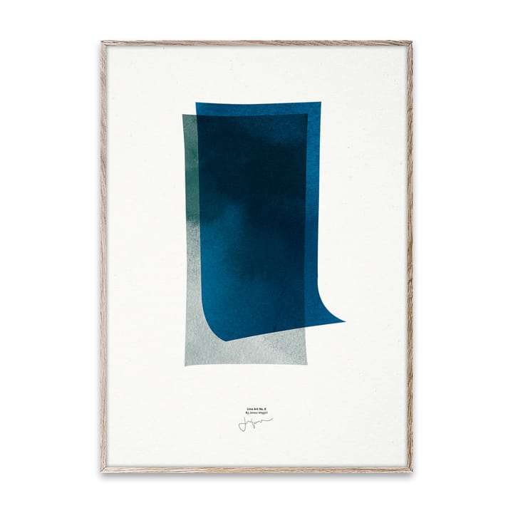Line Art 02 plakat  - 30 x 40 cm - Paper Collective
