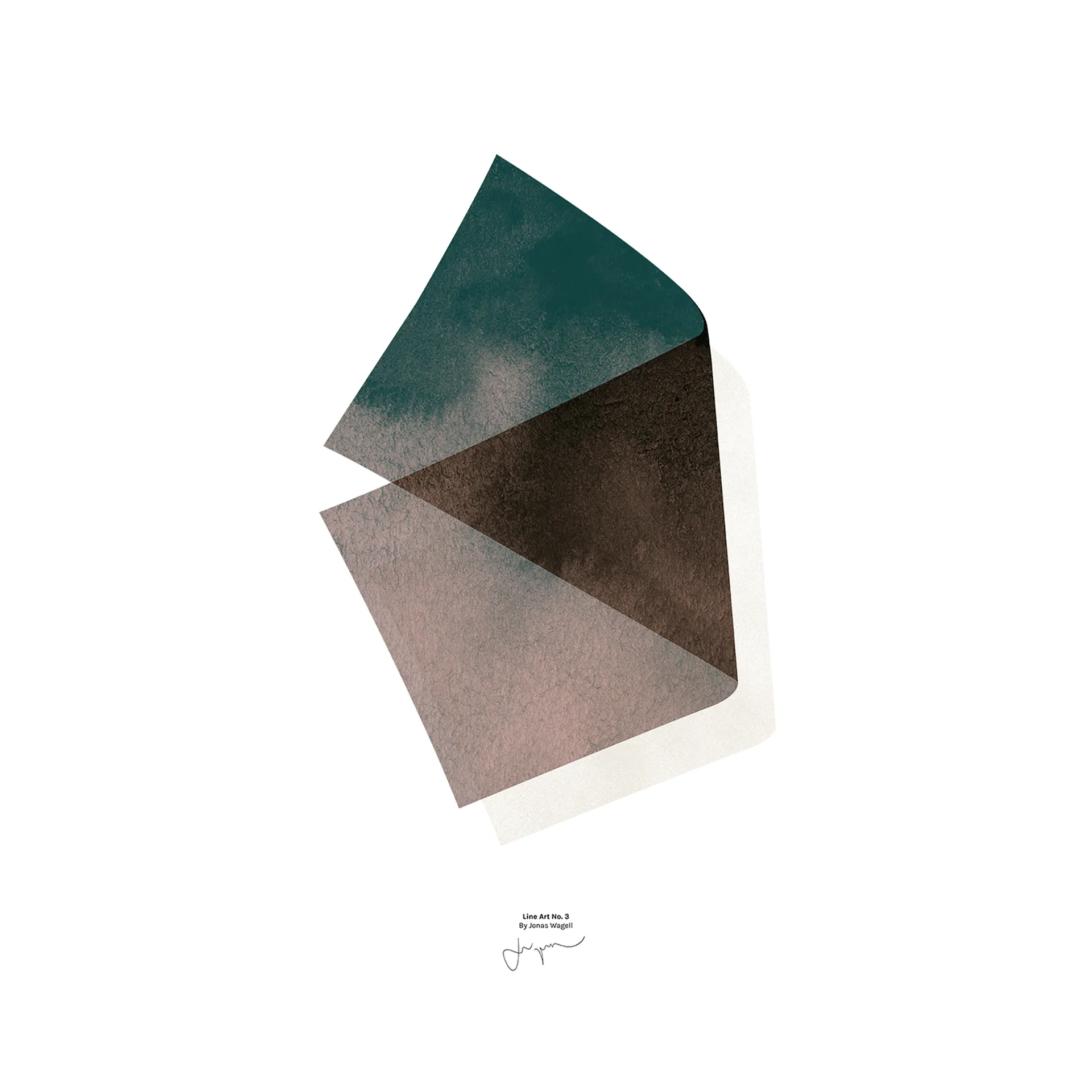 Line Art 03 plakat, 50 x 70 cm Paper Collective