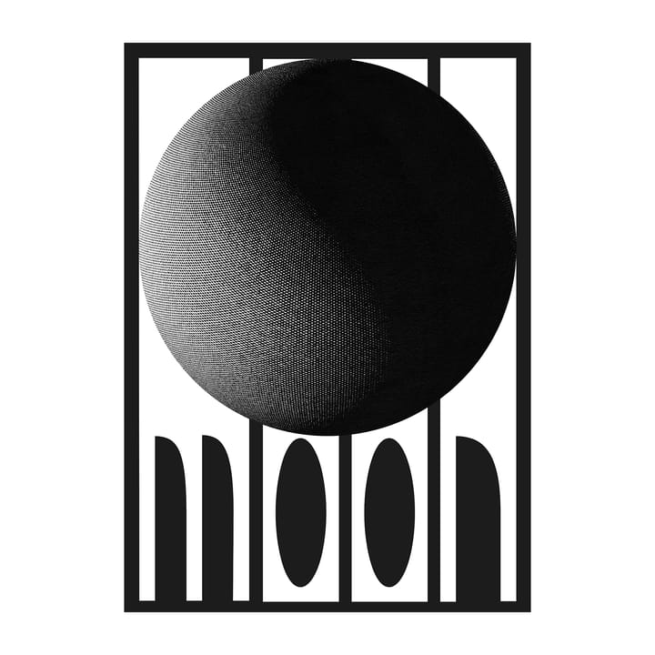 Moon plakat - 30 x 40 cm - Paper Collective