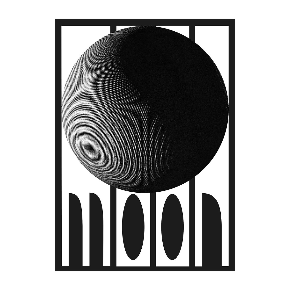 Paper Collective Moon plakat 50 x 70 cm