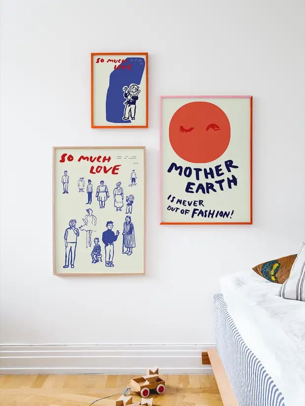 Mother Earth plakat - 50 x 70 cm - Paper Collective