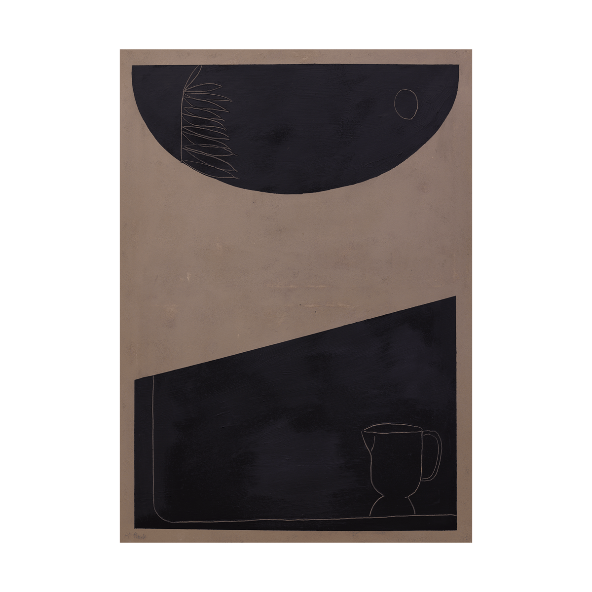 Paper Collective Mouture poster 70x100 cm | Skandinavisk Design | Poster | Svart