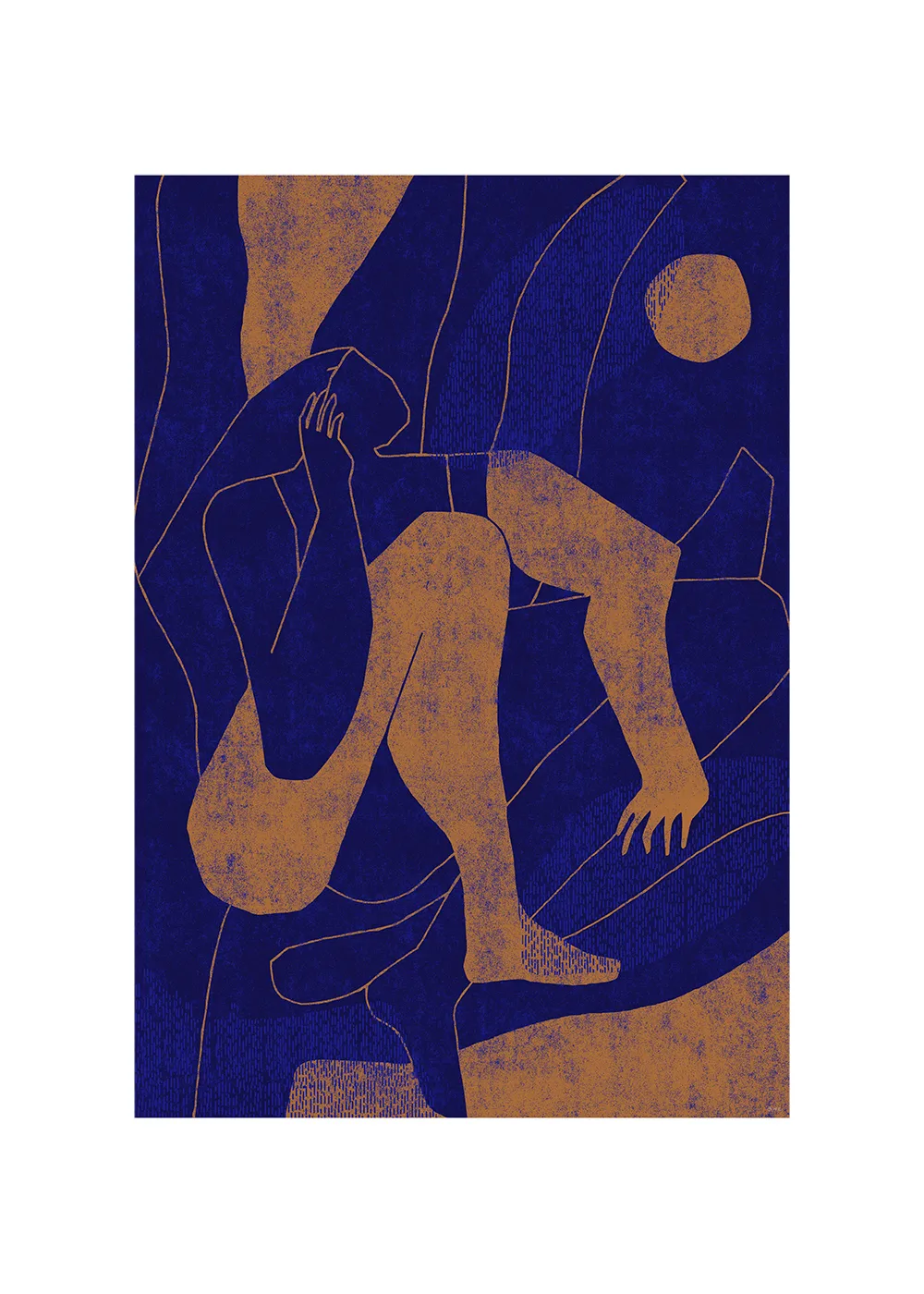 Mujer y Calor 02 plakat, 30 x 40 cm Paper Collective