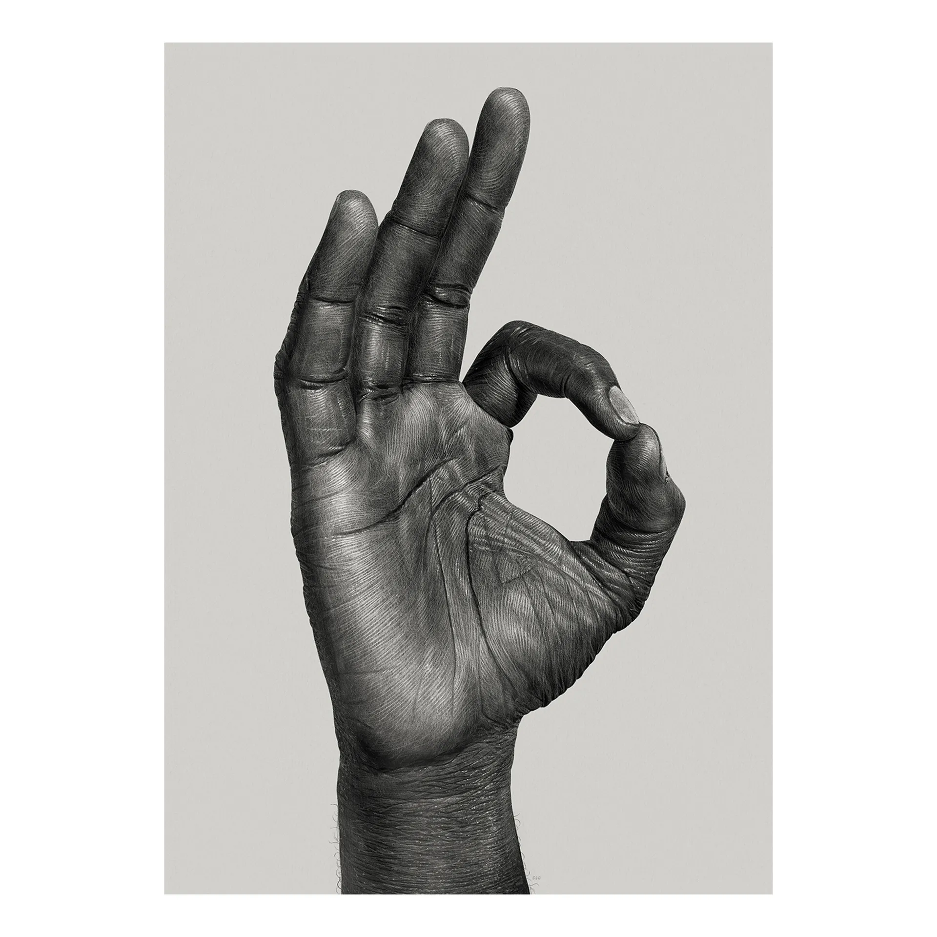 OK poster, 50x70 cm Paper Collective