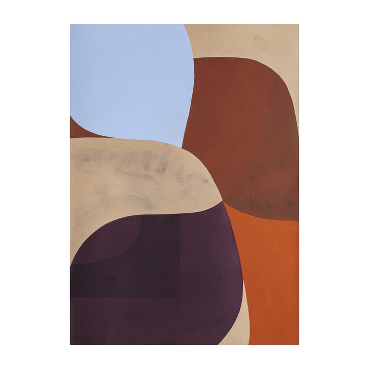 Painted Shapes 02 plakat - 30x40 cm - Paper Collective