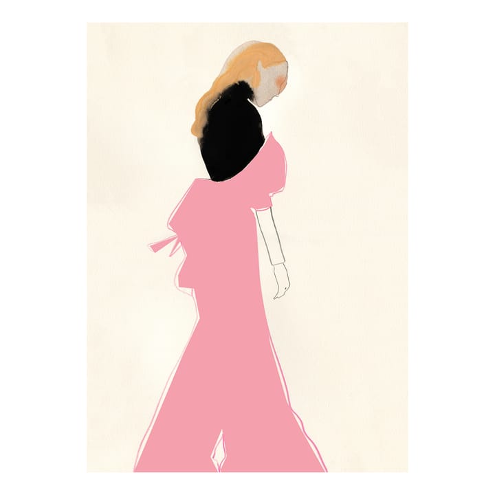 Pink Dress poster - 30x40 cm - Paper Collective