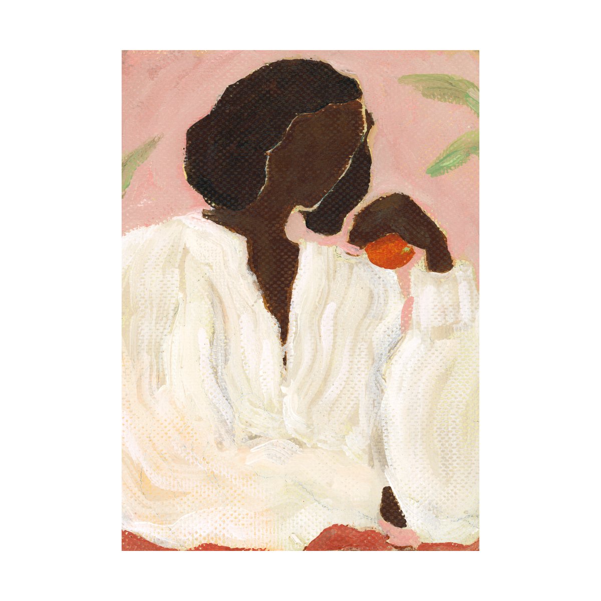 Paper Collective Pink Garden plakat 30x40 cm
