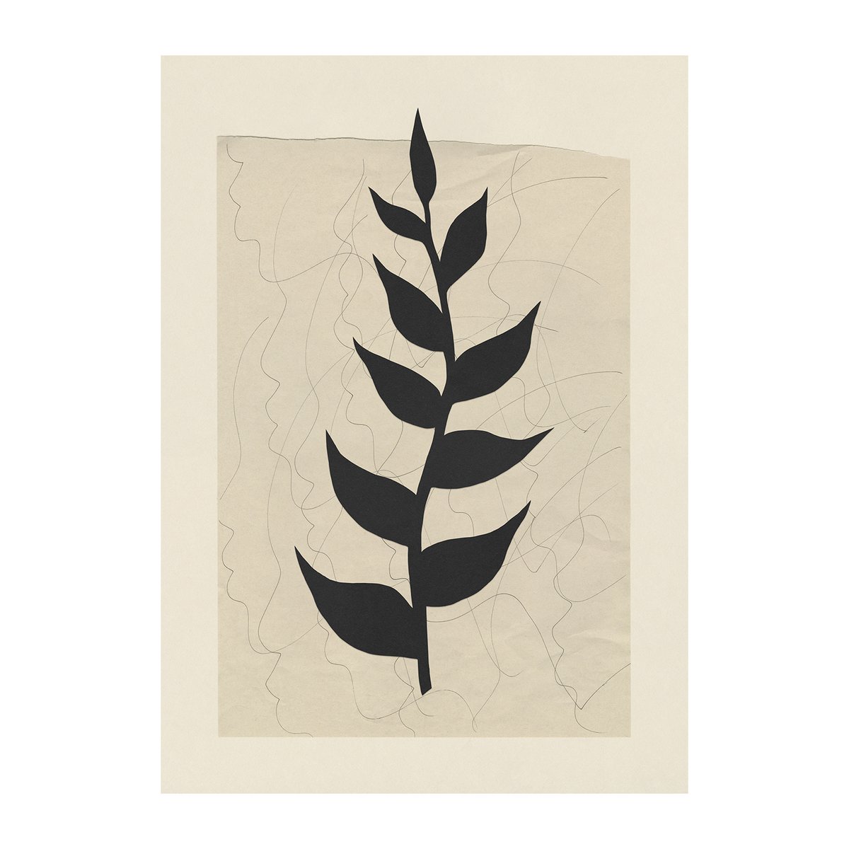 Paper Collective Plant Poem poster 30 x 40 cm