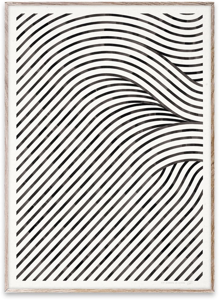 Quantum Fields 02 plakat - 30x40 cm - Paper Collective